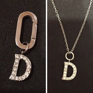 “D” Letter Charm. Henri Bendel